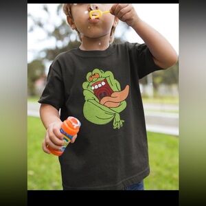 Kids Black Graphic Tee